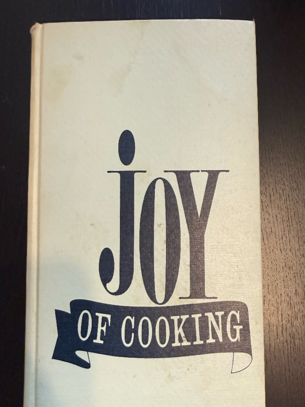 Vintage 1963 Joy of Cooking Cookbook